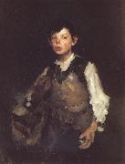 Frank Duveneck The Whistling Boy Norge oil painting reproduction